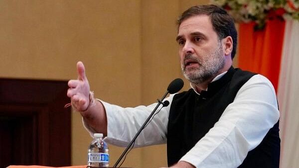 Lok Sabha and Congress MP Rahul Gandhi  in Washington DC, USA.