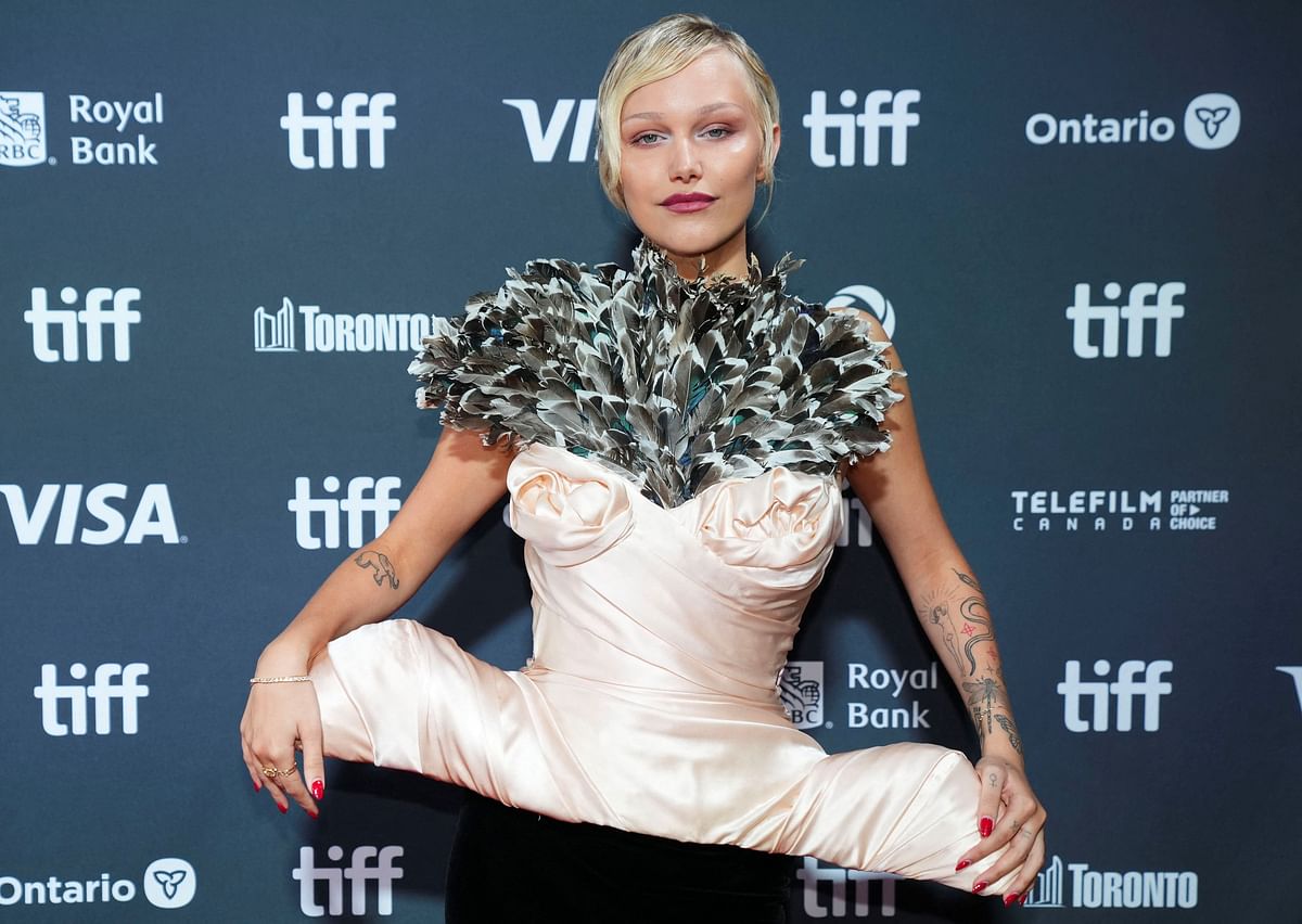 Cast member Grace VanderWaal poses on the red carpet before "Megalopolis" is screened as the Toronto International Film Festival (TIFF) returns for its 49th edition in Toronto, Ontario, Canada September 9, 2024.