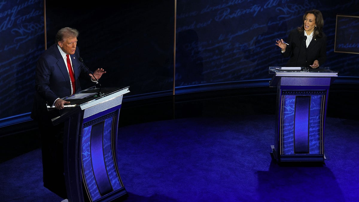 US Elections 2024 Kamala Harris puts Donald Trump on defensive in