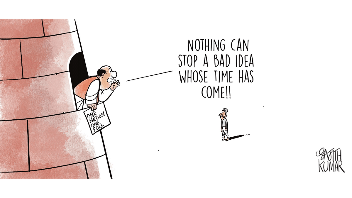 DH Toon | Nothing can stop a bad idea...