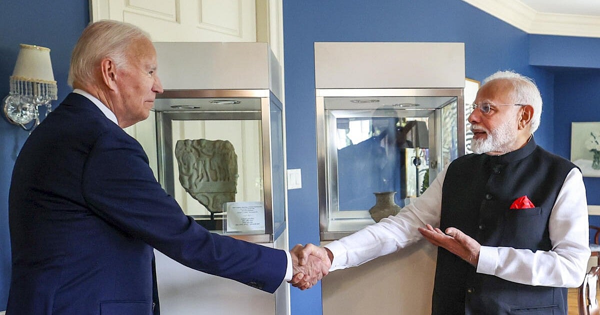 Biden Commends Modi's Ukraine Trip, US-India Semiconductor Deal