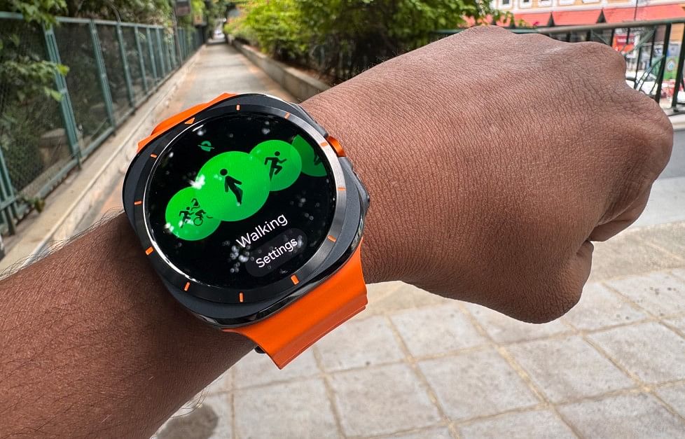 Samsung Galaxy Watch Ultra can track hundreds of physical activities.