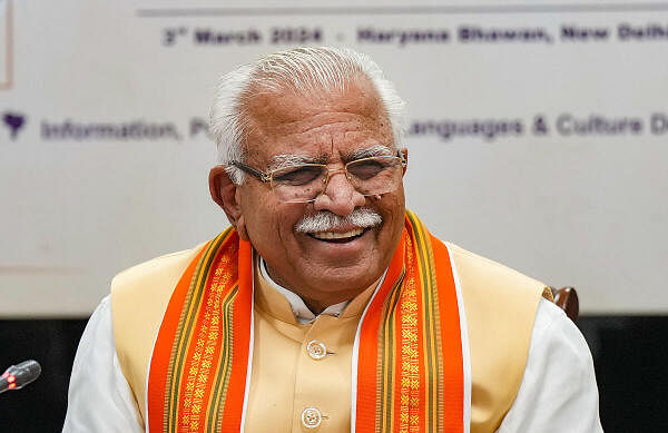 Haryana Chief Minister Manohar Lal Khattar.