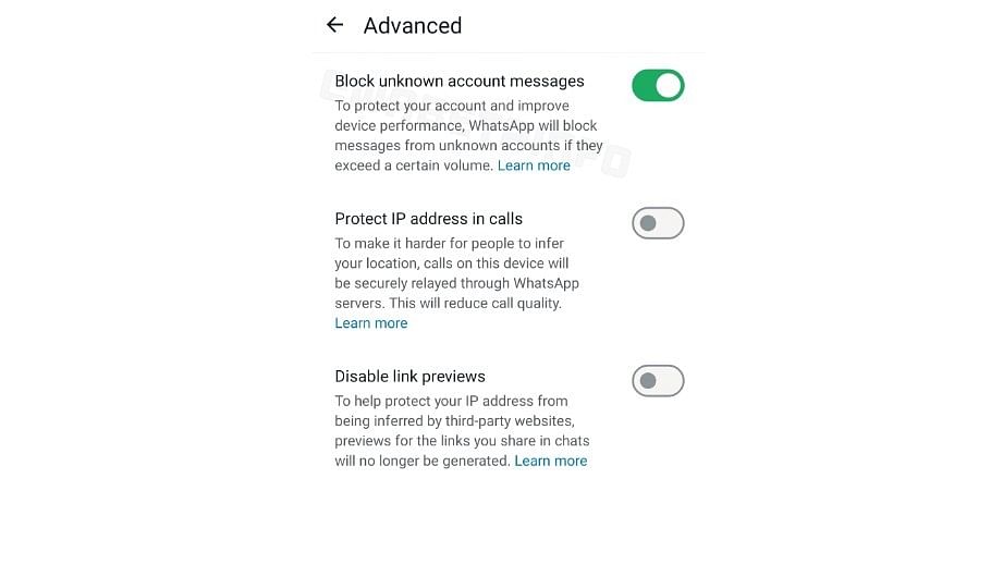 WhatsApp is testing a new privacy feature to block messages from unknown senders.