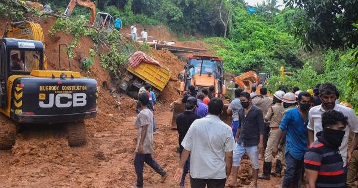 Missing Lorry Driver Found Dead After Landslide