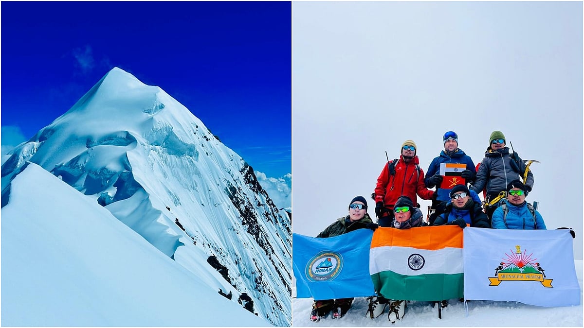 Mountaineers scale unchartered peak in Arunachal, name it after 6th Dalai Lama