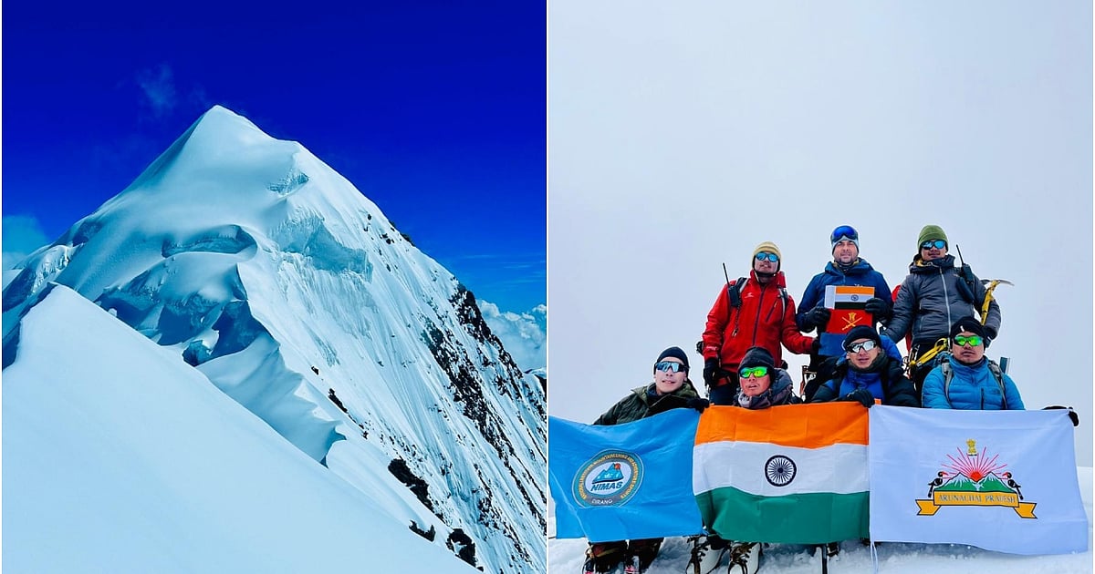 Mountaineers scale unchartered peak in Arunachal, name it after 6th Dalai Lama
