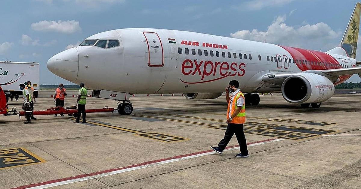 Flug von Air India Express muss nach Bombendrohung auf dem Flughafen von ...