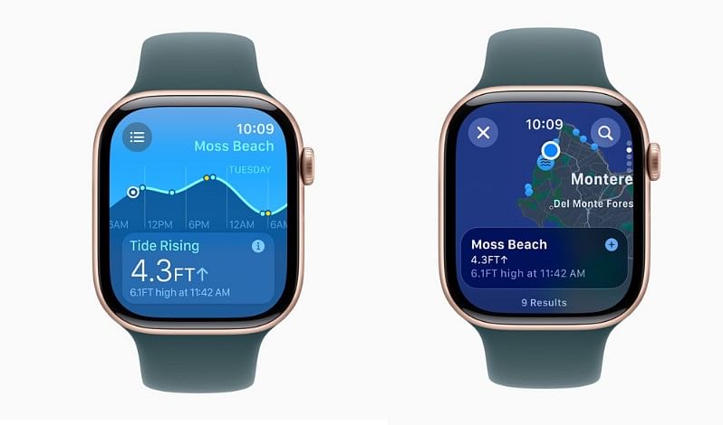 Apple Watch Series 10 supports Tides app.