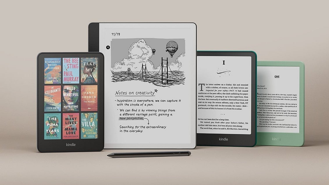Amazon unveils allnew Kindle Colorsoft, Scribe series ereaders