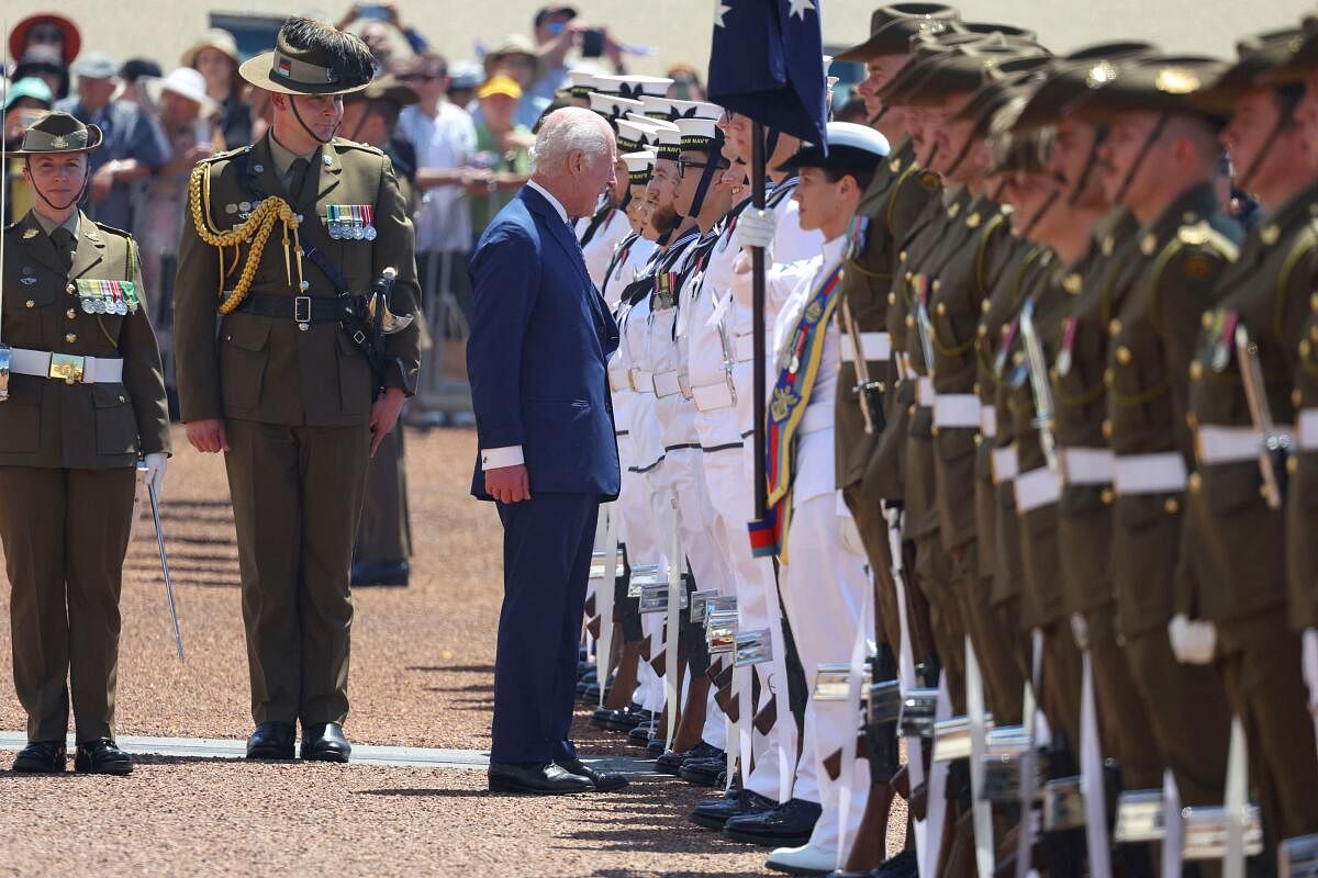 Britain's King Charles and Queen Camilla visit Australia.