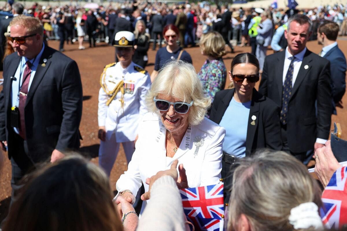 Britain's King Charles and Queen Camilla visit Australia.