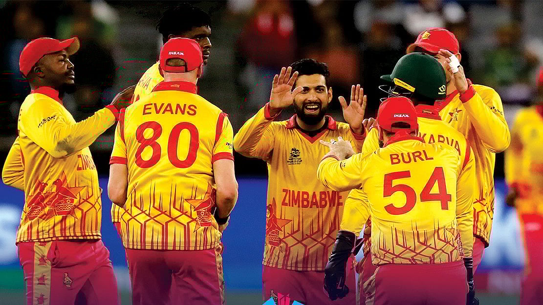 Zimbabwe post highest-ever T20I total, score 344 vs Gambia