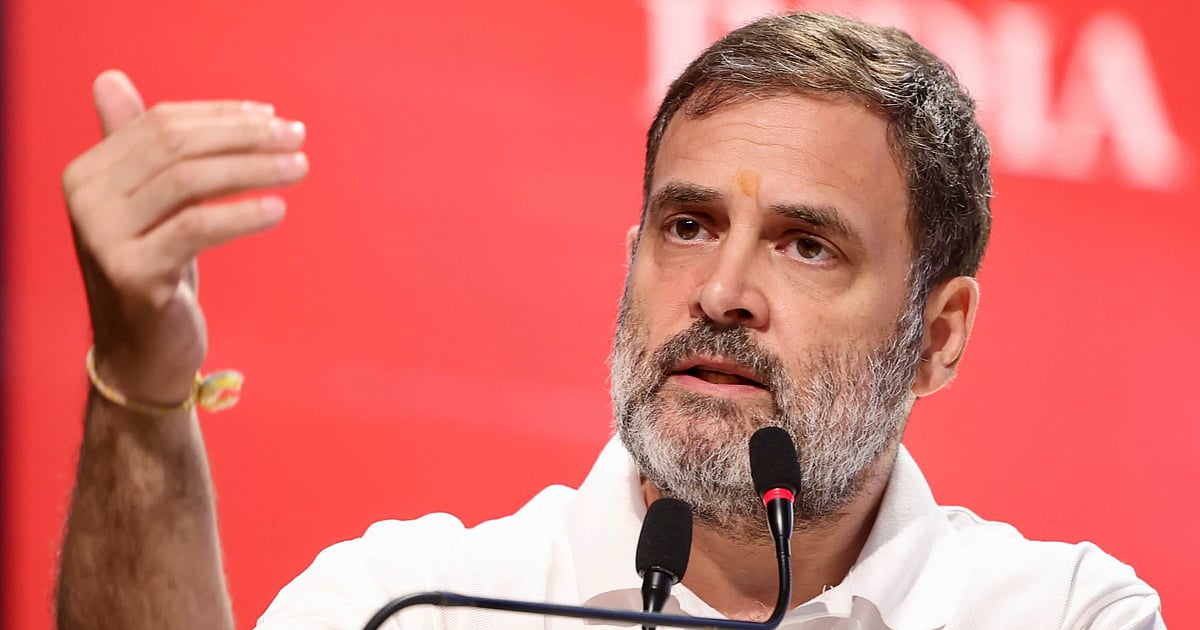 Rahul Gandhi slams NDA govt over Gulmarg terror attack : Completely failed to establish security & peace in region'