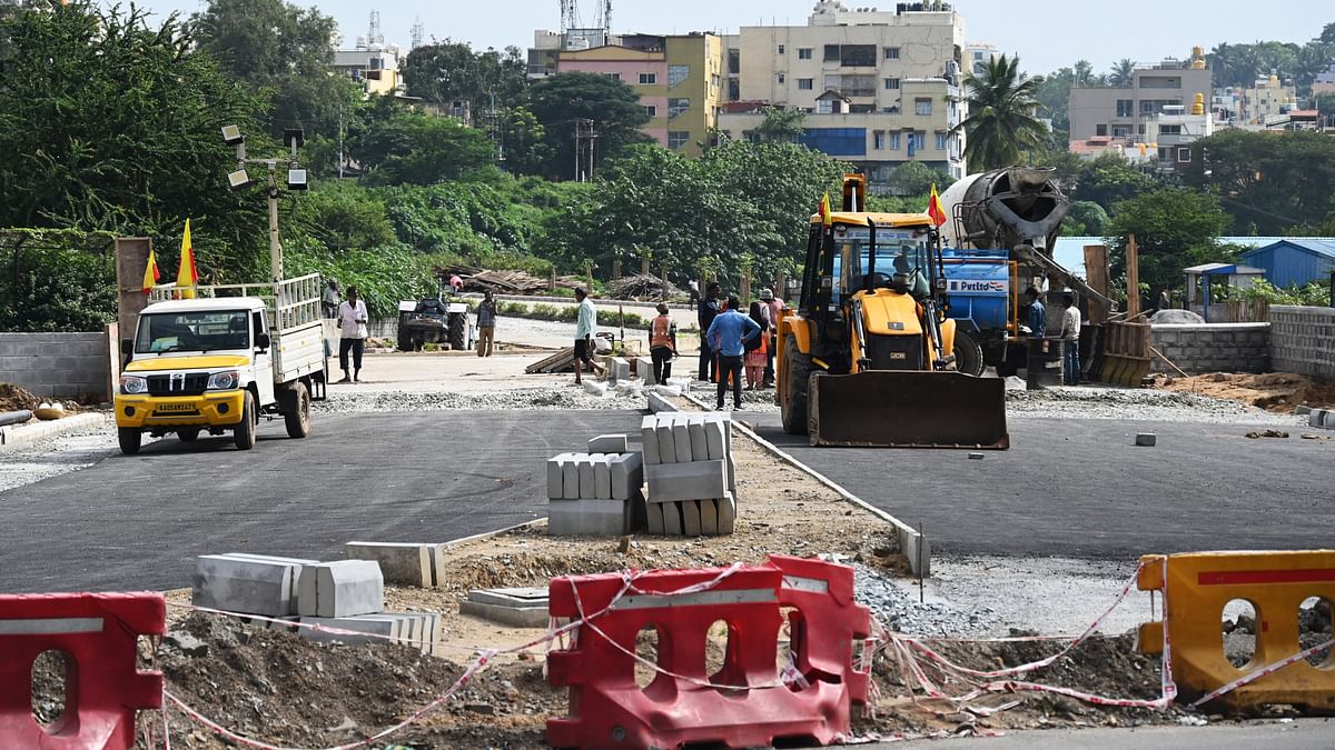 BBMP begins work to link Mysuru Road with NICE Road Cloverleaf Junction   