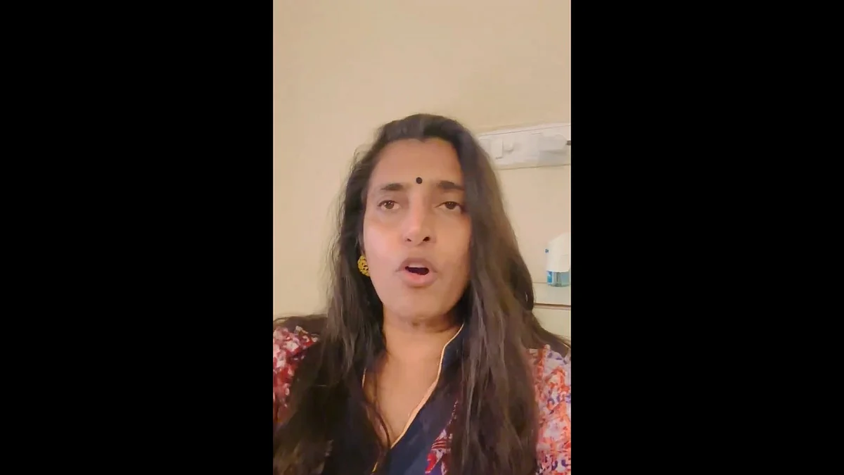 Actress Kasthuri Shankar stokes row by remarks on Telugu-speaking people in Tamil Nadu