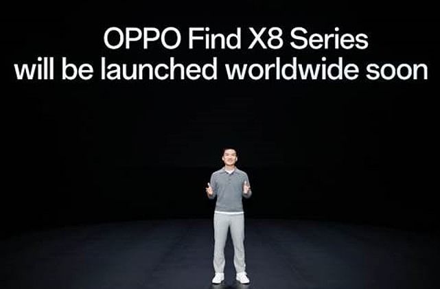 Pete Lau, SVP and Chief Product Officer, Oppo said the new Find X8 will be launched soon in global markets.