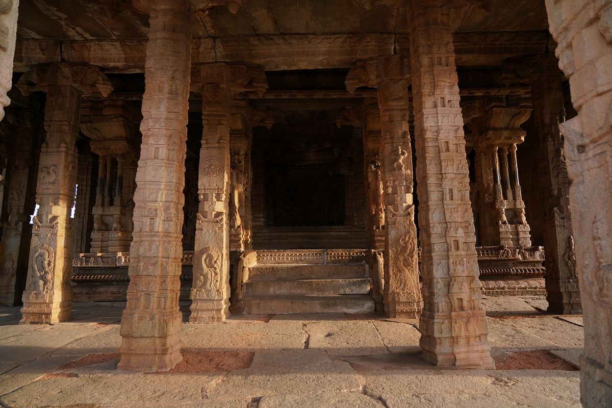 A view from inside the temple complex. Photos by author