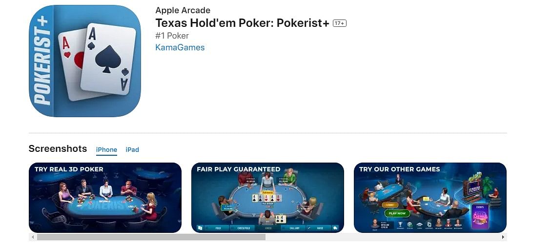 Texas Hold’em Poker- Pokerist+.