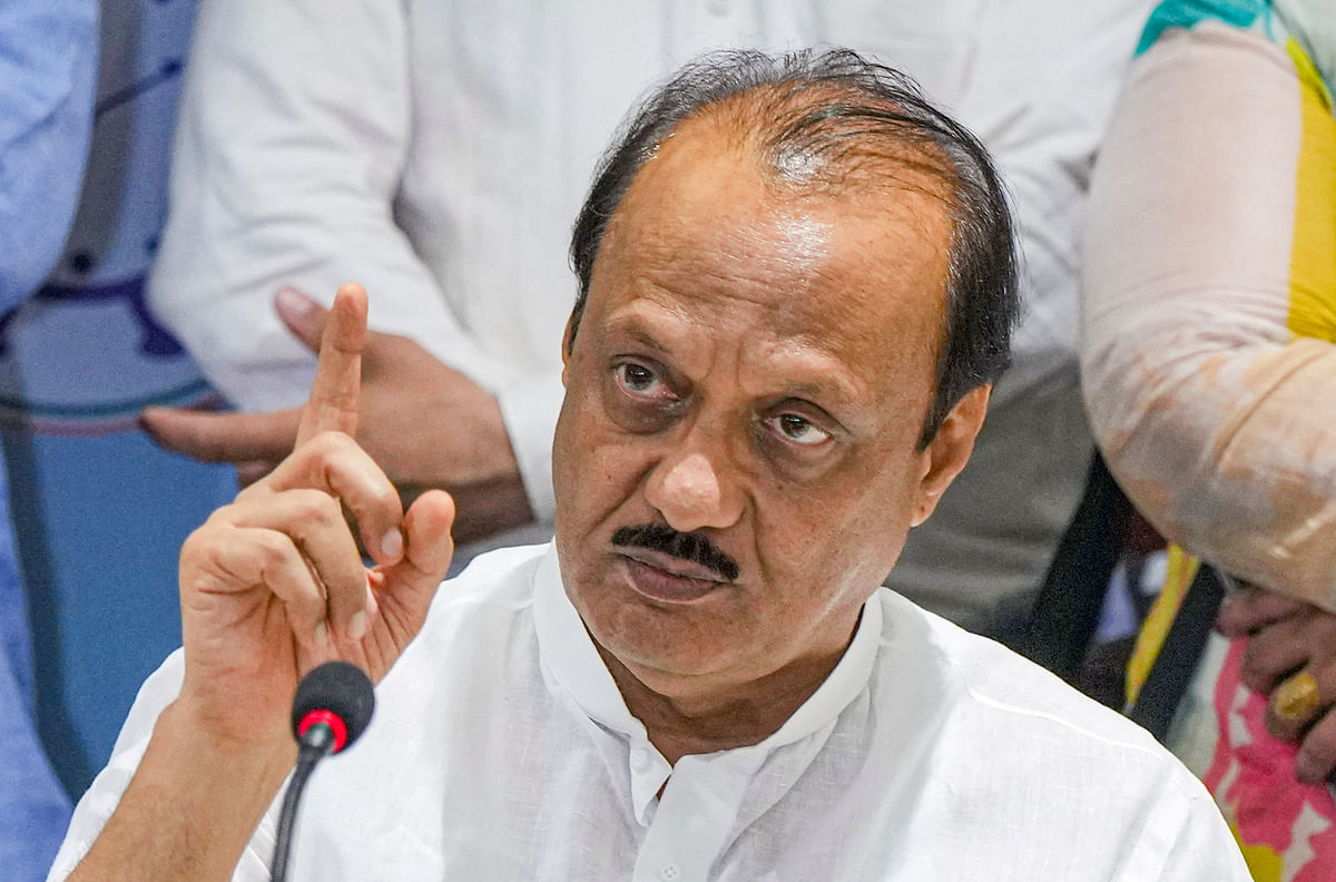 NCP president Ajit Pawar 