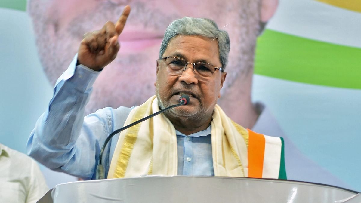 Karnataka CM Siddaramaiah.