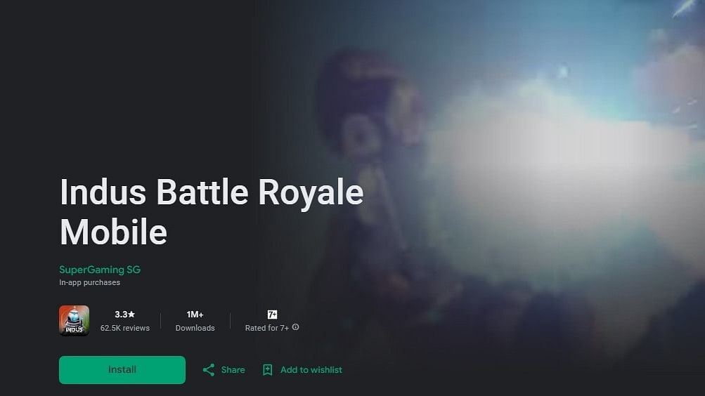 Indus Battle Royale Mobile on Google Play Store.