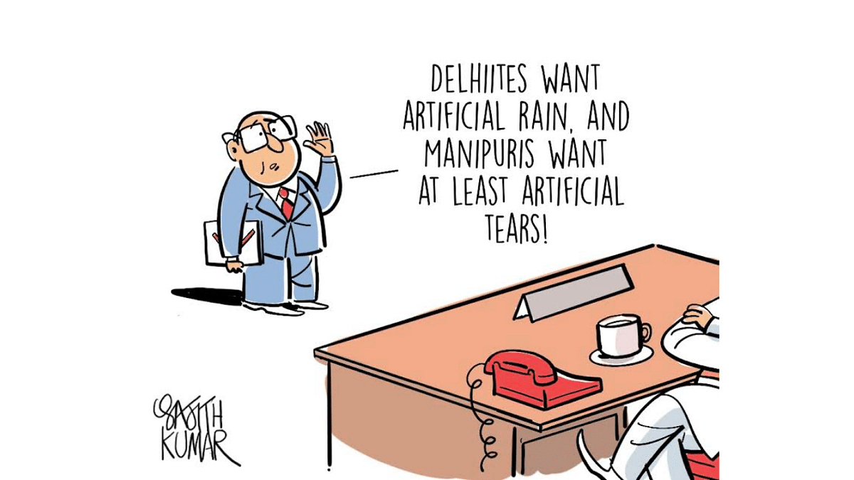 DH Toon | Manipur in pain...