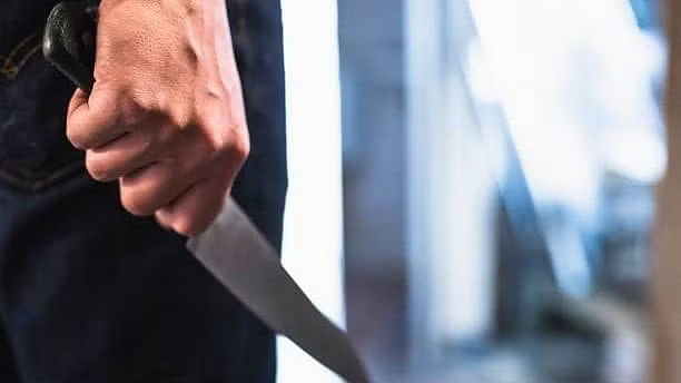 Representative image showing man with knife.