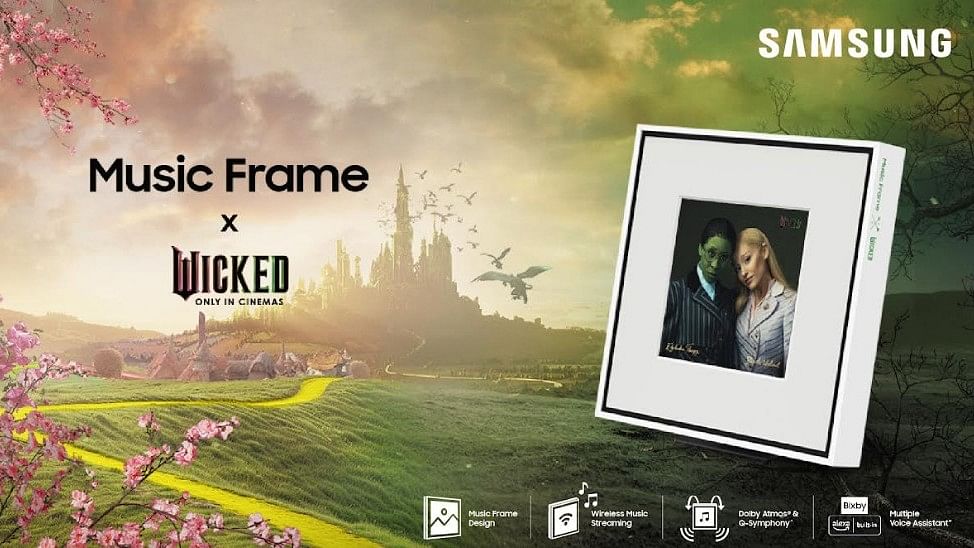 Samsung Music Frame WICKED Edition.