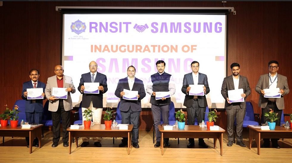 Samsung R&amp;D Institute India – Bengaluru launches ‘Samsung Innovation Campus’ Programme at RNS Institute of Technology.