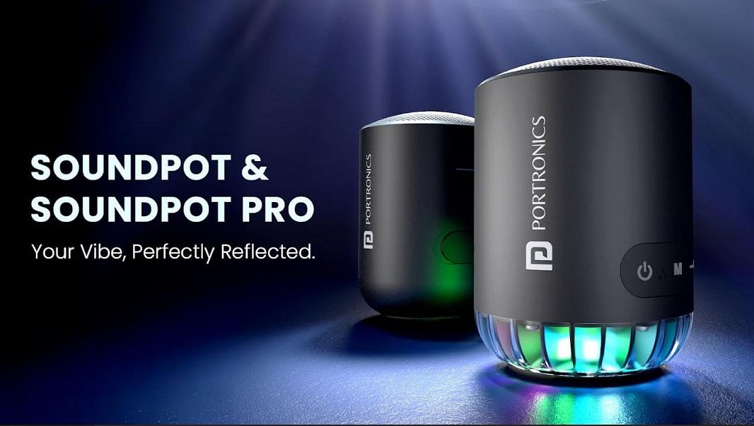 Portronics SoundPot and SoundPot Pro models.