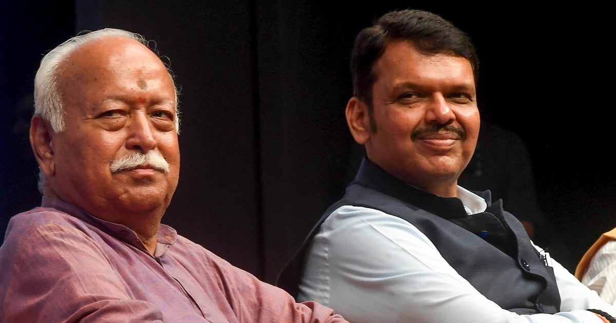 Maharashtra BJP's victory; RSS wants BJP CM.