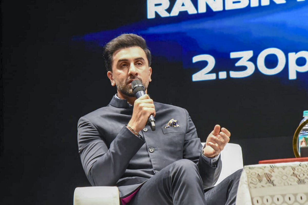 Actor Ranbir Kapoor at a session at the 55th International Film Festival of India in Panaji. 