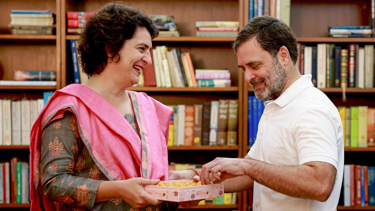 Priyanka defends Rahul, calls FIR politically motivated.