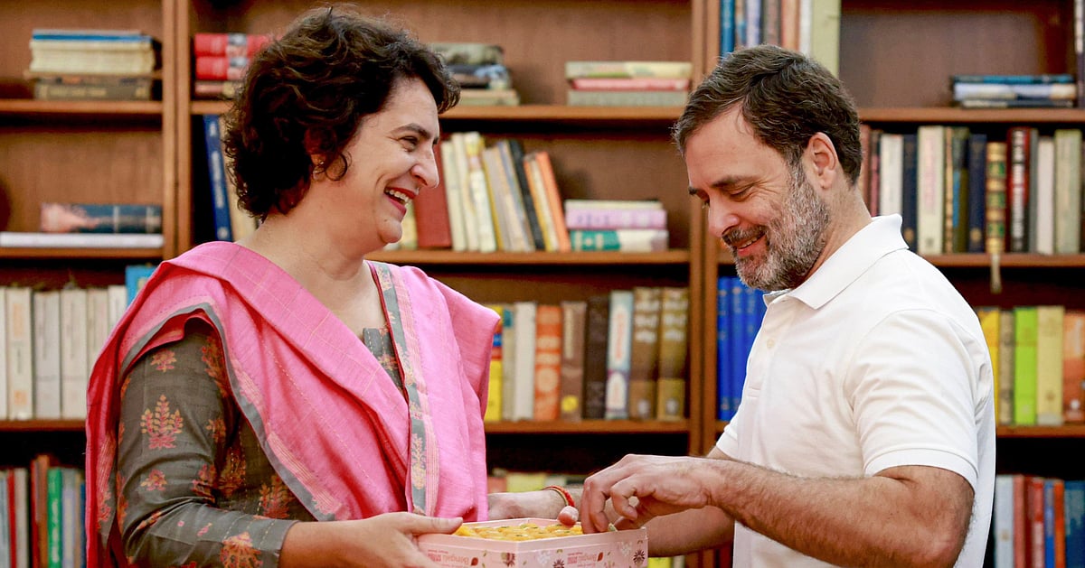 Priyanka defends Rahul, calls FIR politically motivated.