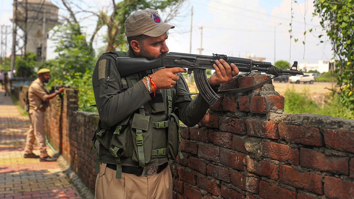 Kathua villagers report suspicious movement; search launched.
