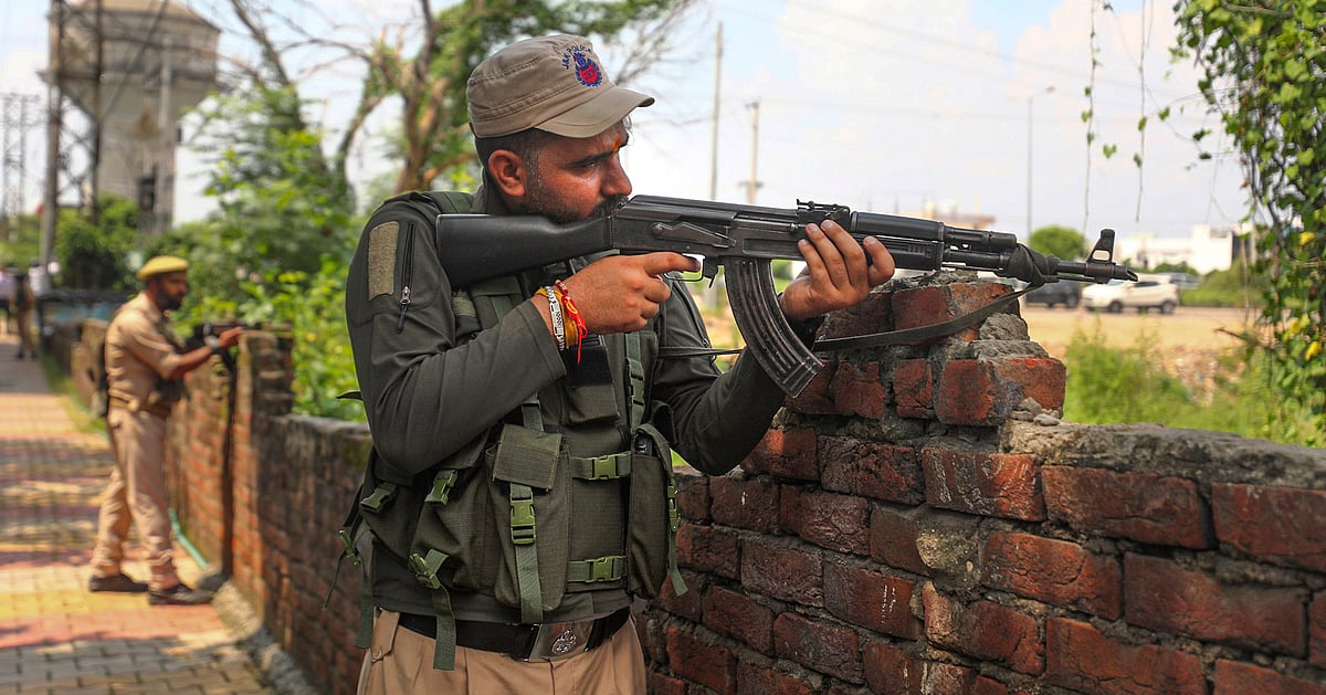 Kathua villagers report suspicious movement; search launched.
