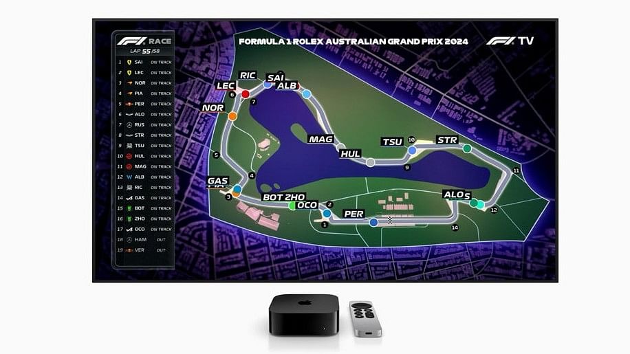 Apple TV App of the Year: F1 TV, from Formula One Digital Media Limited.