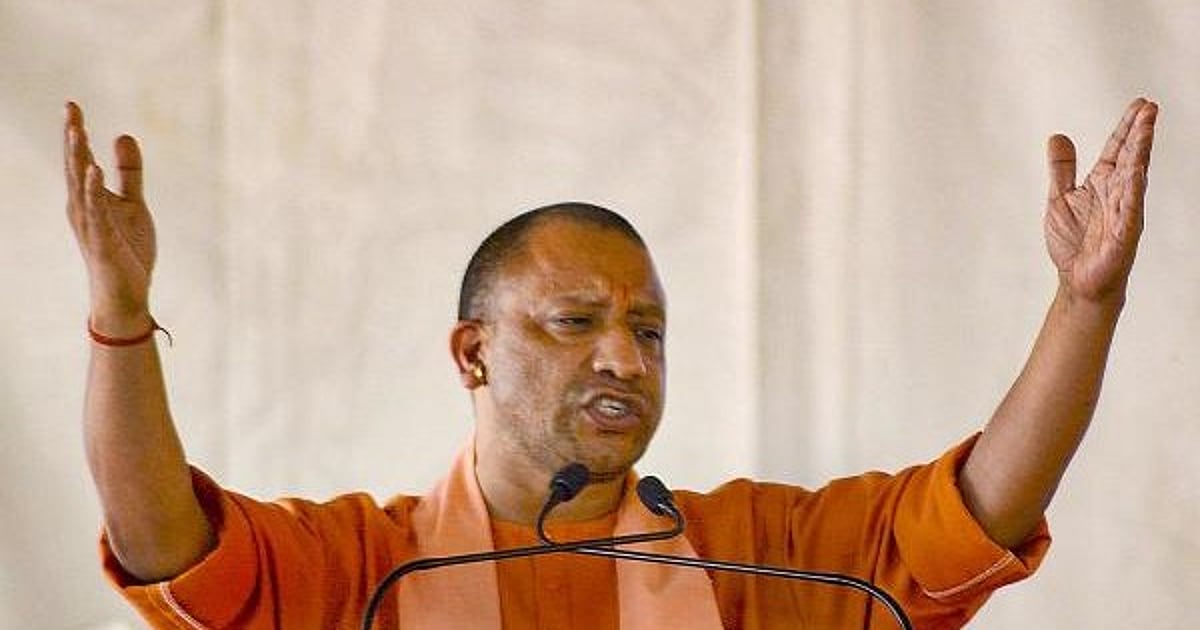 Adityanath claims Hindu massacre, cites 'desi-videshi' divide.