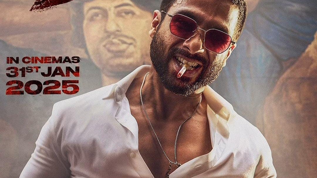 Deva': Shahid Kapoor looks menacing in first look poster of action-thriller
