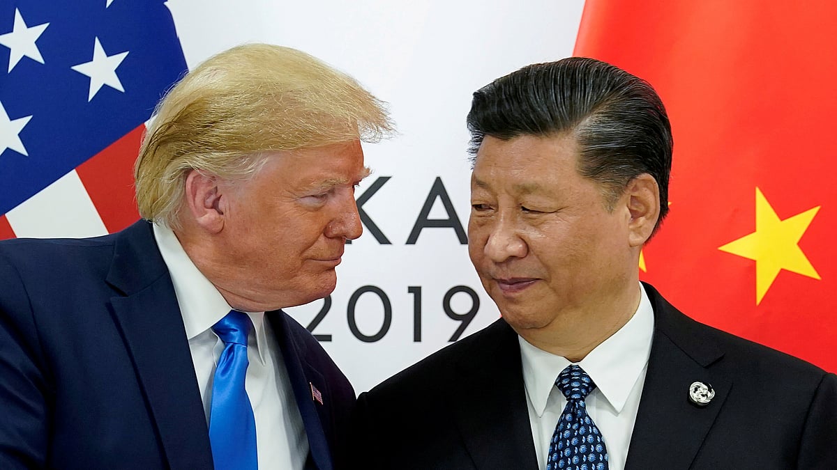 Trump says he and China's Xi have been talking through aides