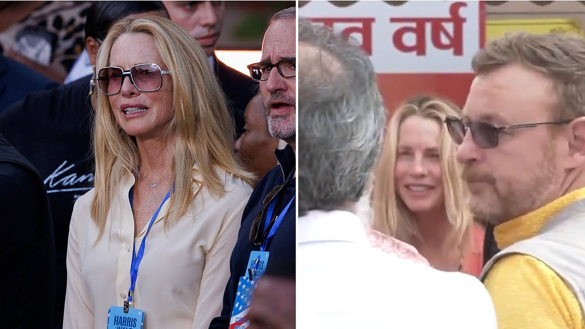 Steve Jobs' widow finds spiritual solace at Maha Kumbh.