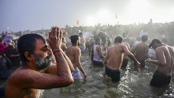 Maha Kumbh's first Amrit Snan draws millions.