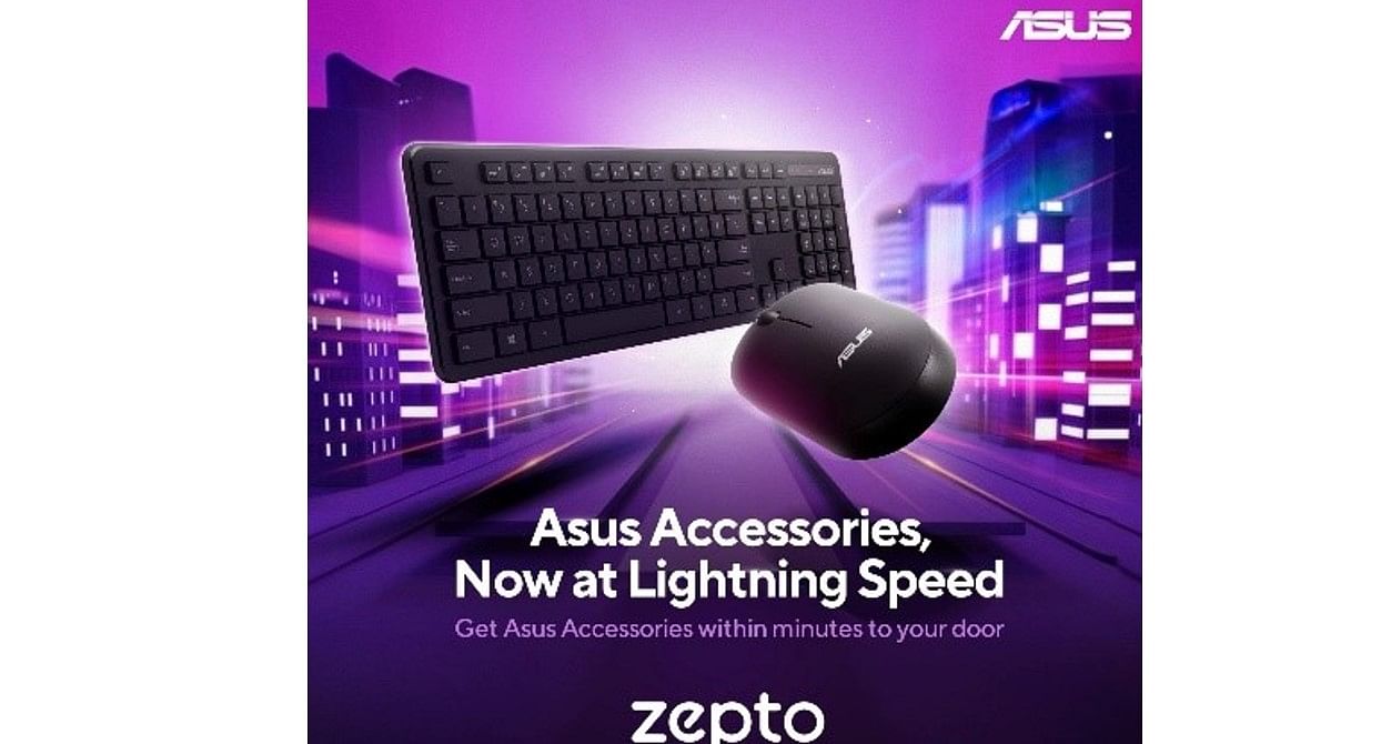 Zepto to offer Asus products in top metro cities in India.