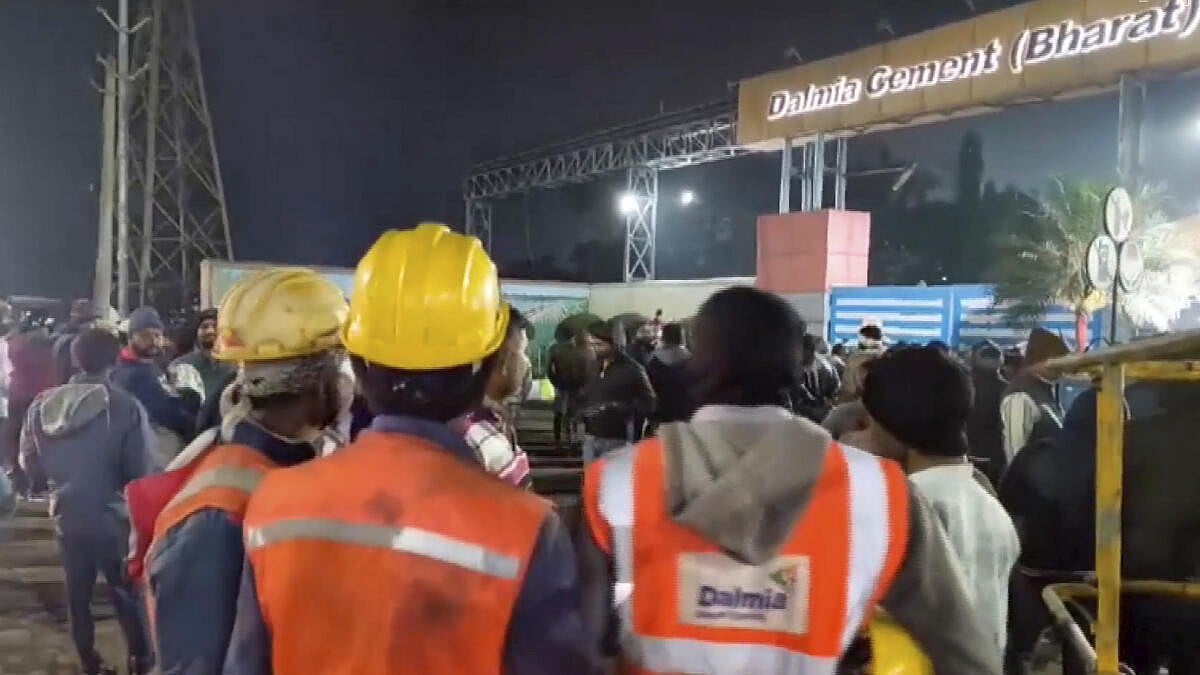 Odisha cement plant collapse kills three workers.