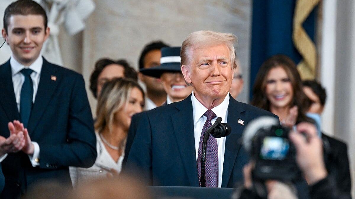 Trump takes oath as president, says America's 'golden age' has just begun