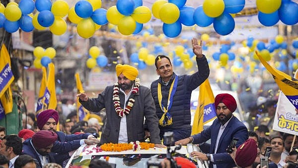 Delhi Assembly Polls 2025 AAP rallies top Punjab leaders, including CM