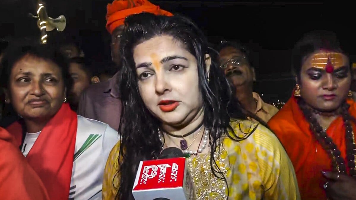 Actress Mamta Kulkarni becomes Kinnar Akhara's Mahamandleshwar