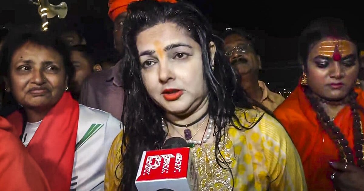 Actress Mamta Kulkarni becomes Kinnar Akhara's Mahamandleshwar