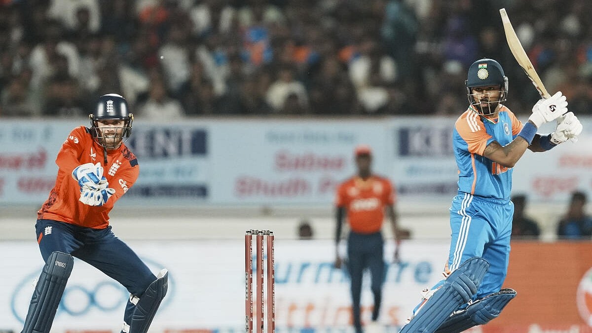 India reaches 181/9 against England; Pandya, Dube shine.